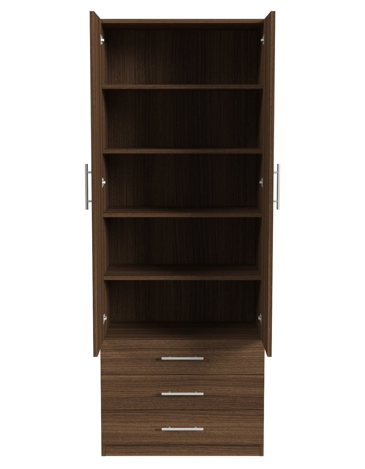 wide storage shelves
