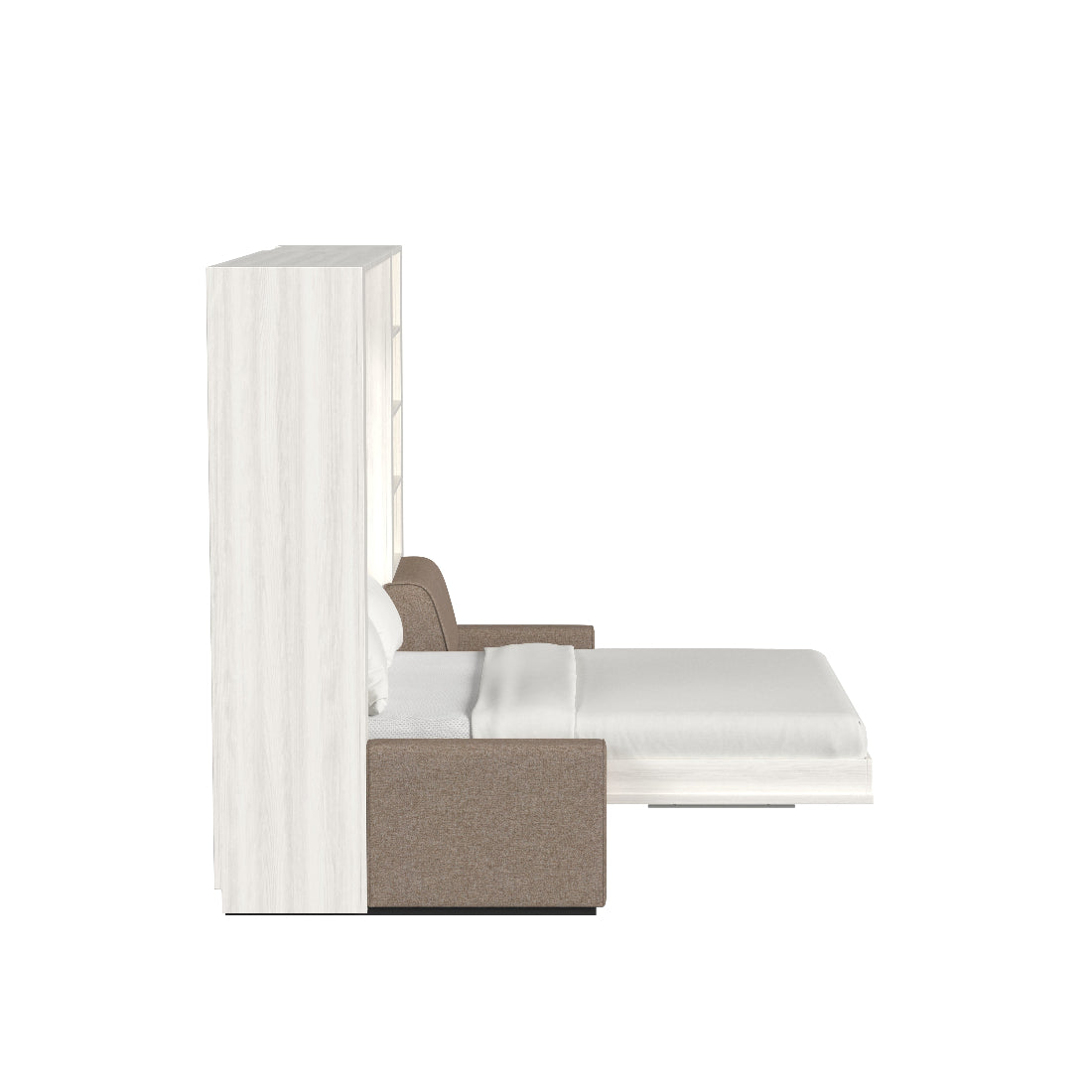 murphy bed rendering side view