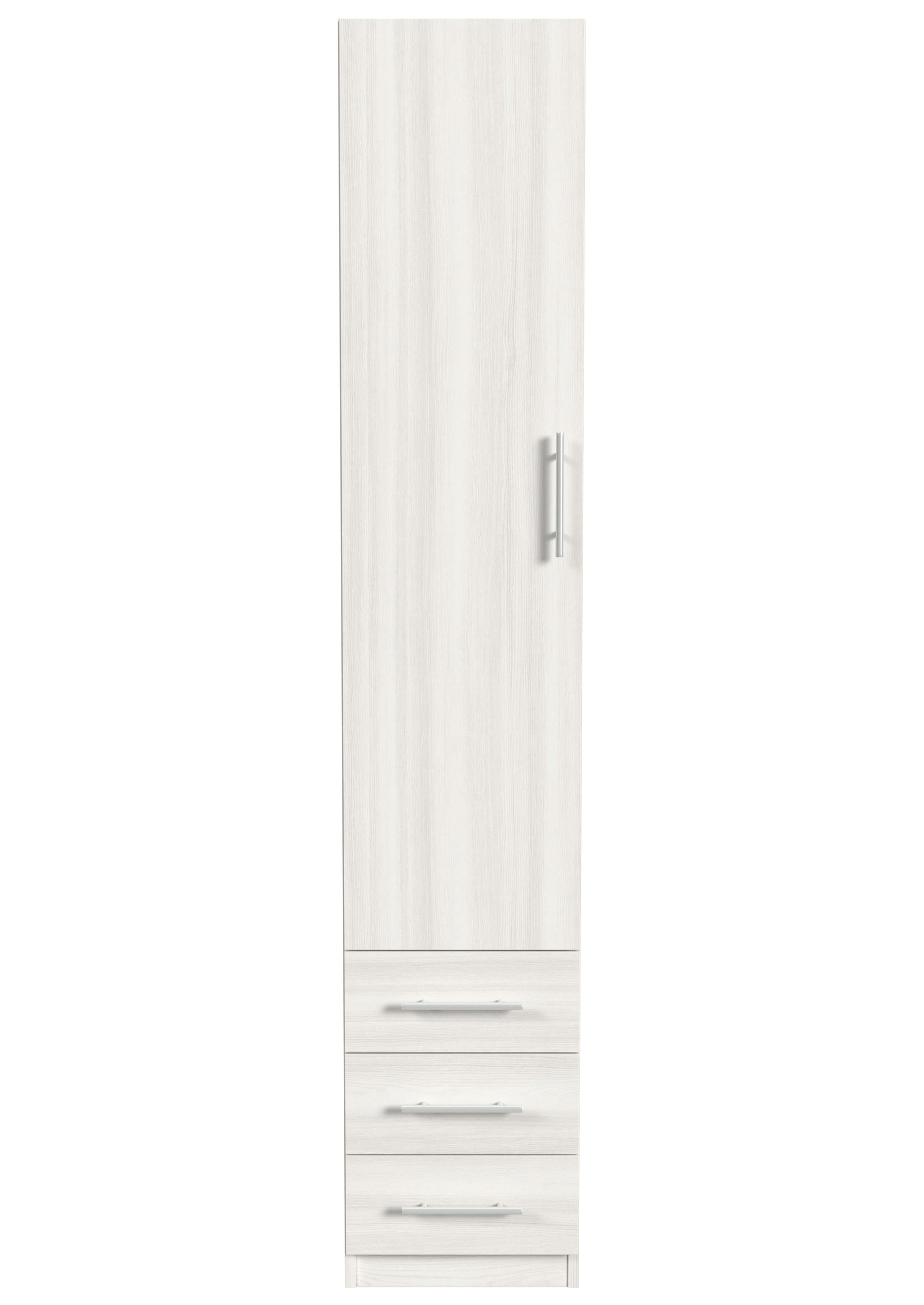 white cabinet with door