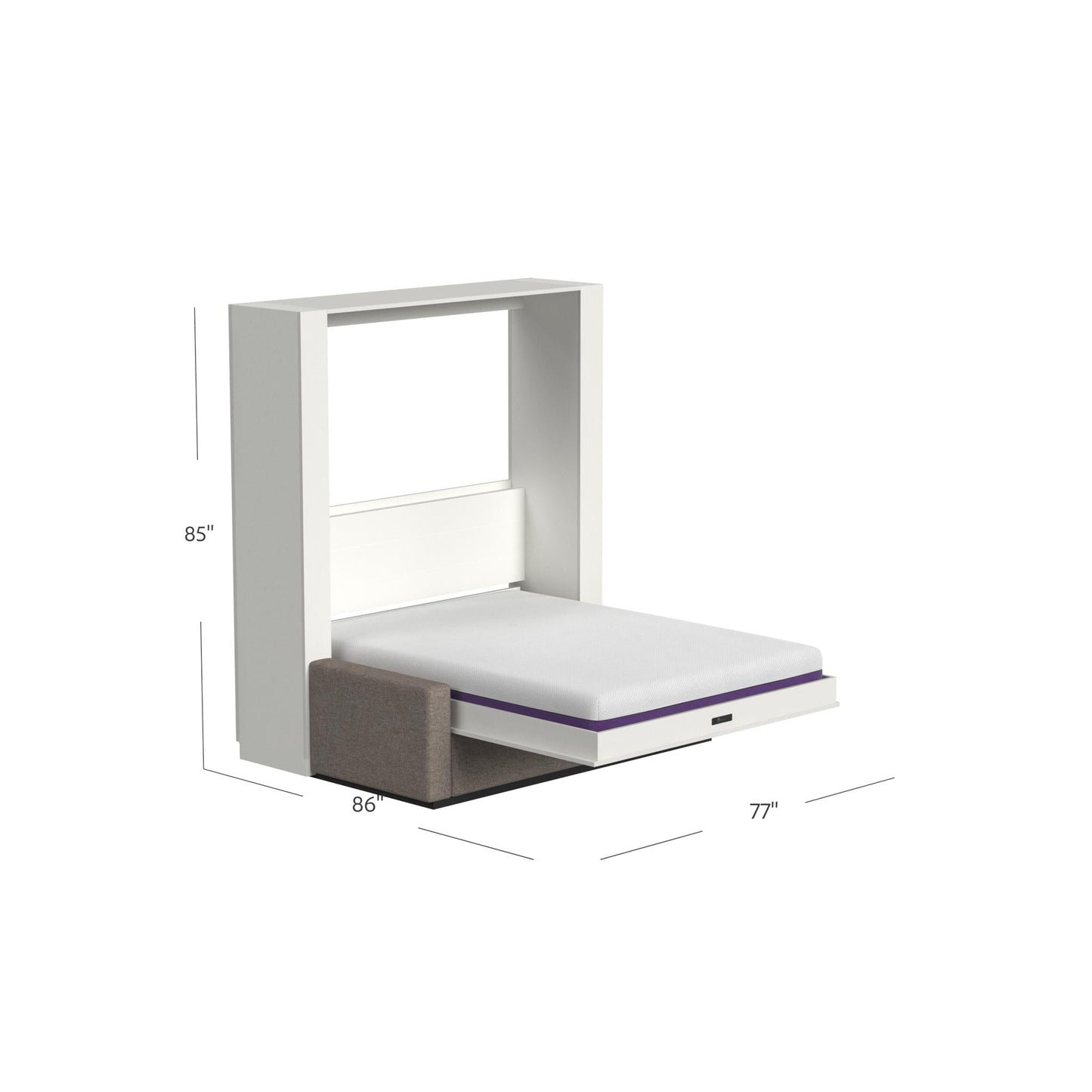Wall Bed with Sofa