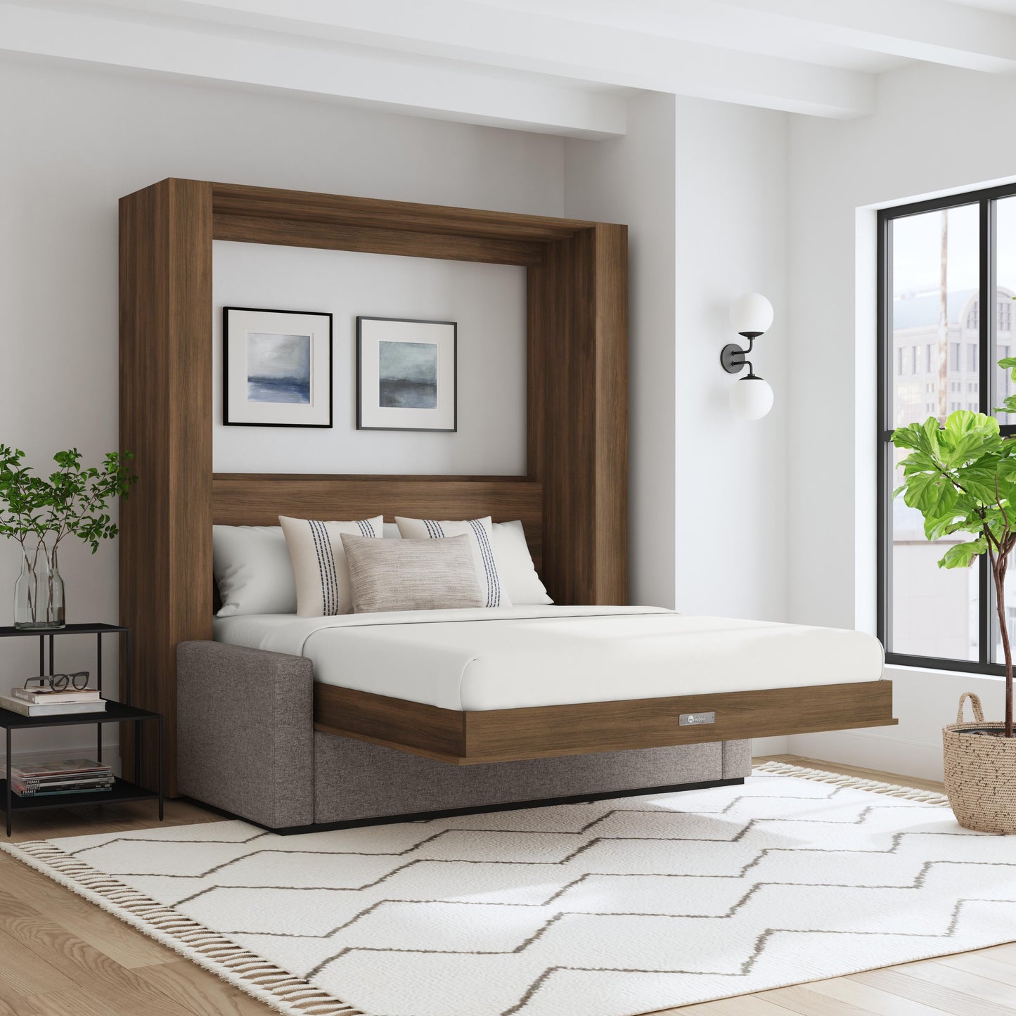Wall Bed with Sofa