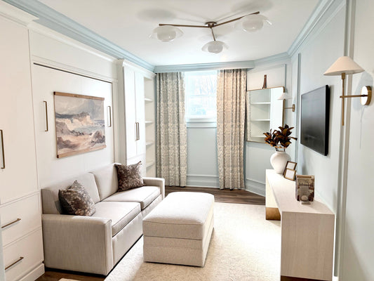 Custom Murphy Bed Built-In: A Stunning Spare Room Transformation