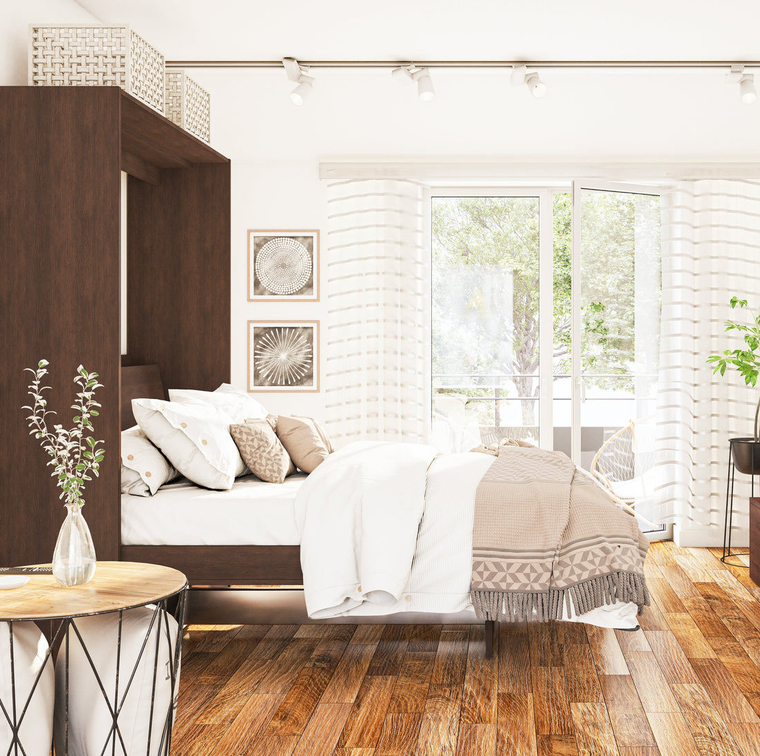 Smart Bedroom Storage Solutions: Combining Murphy Beds with Wardrobes and Closets
