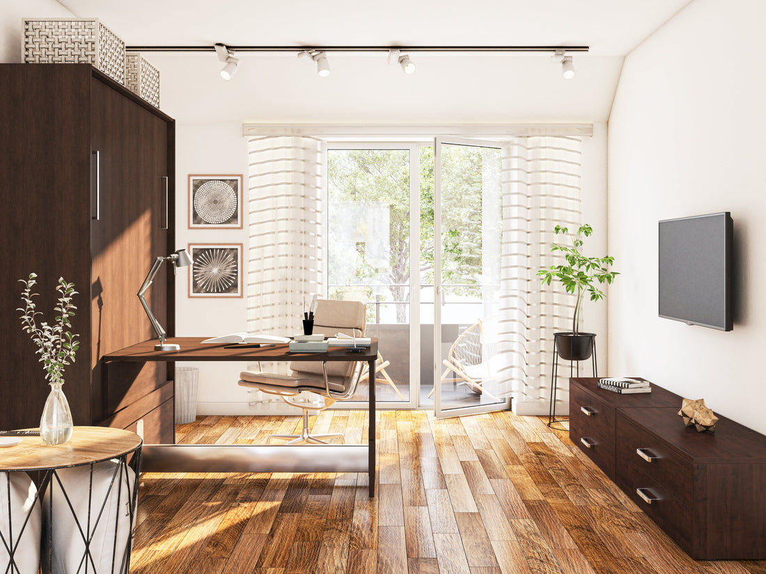How to Design a Dual-Purpose Room with a Murphy Bed and Desk