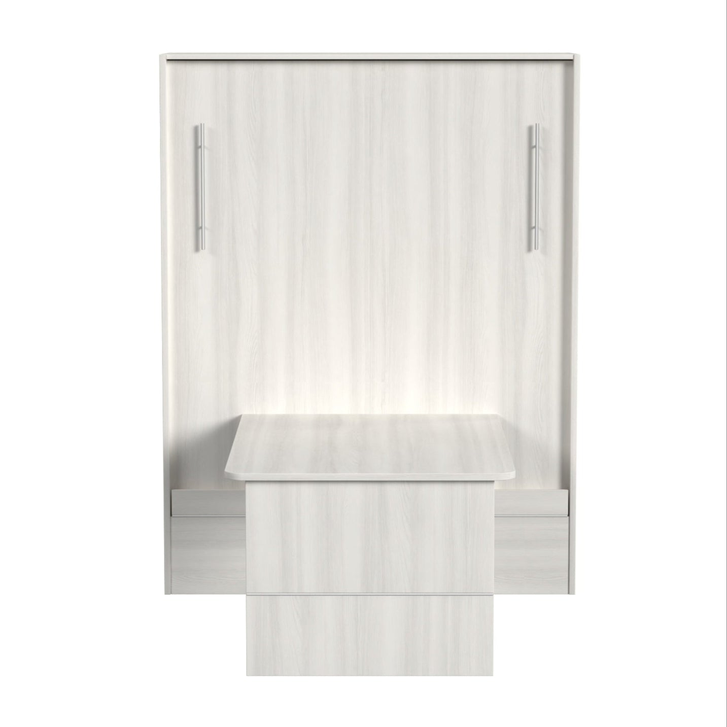 white ash murphy table bed 