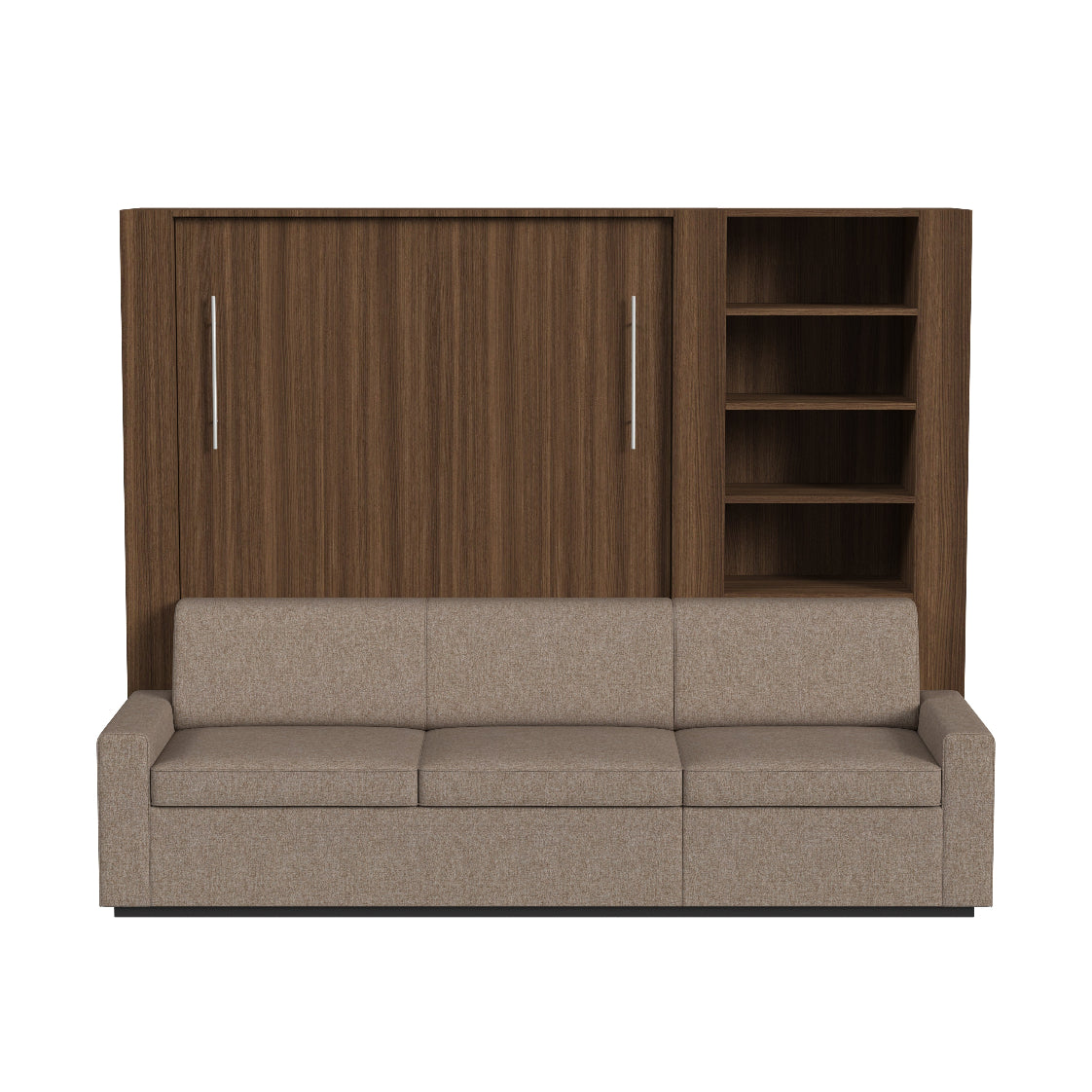 kronospan walnut murphy bed