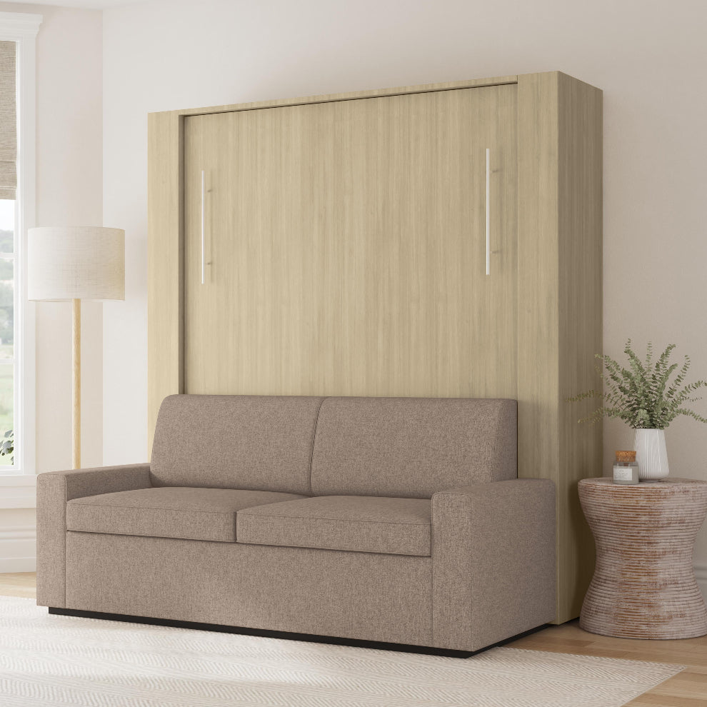 Oak Sofa wall bed in living room