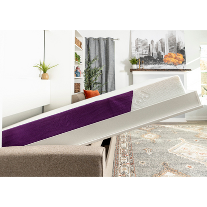 side view of polysleep aura mattress