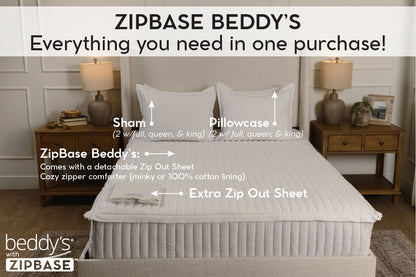 All-in-One Zipper Bedding Set: Emerson