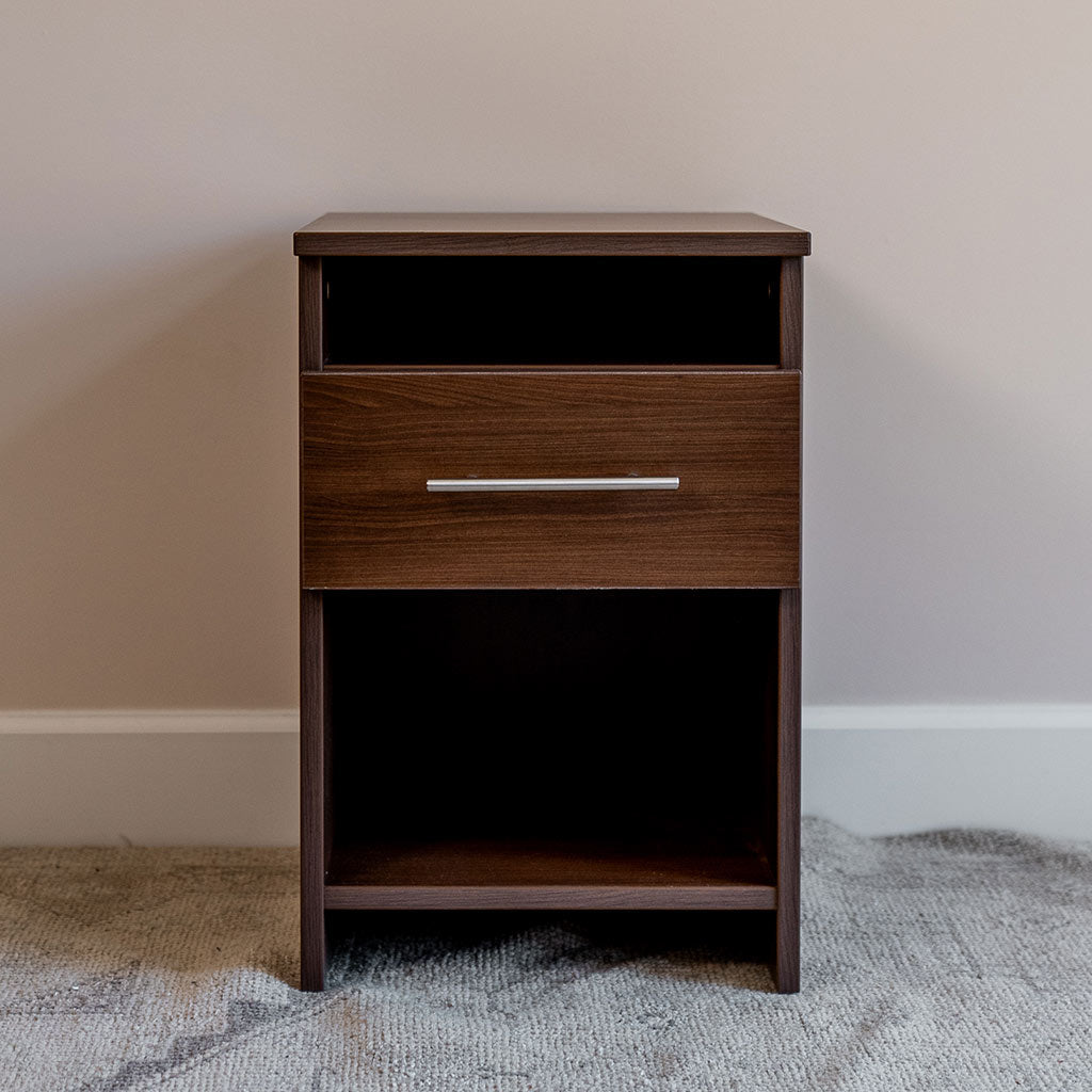 Wall Bed with Sofa + Two Nightstands