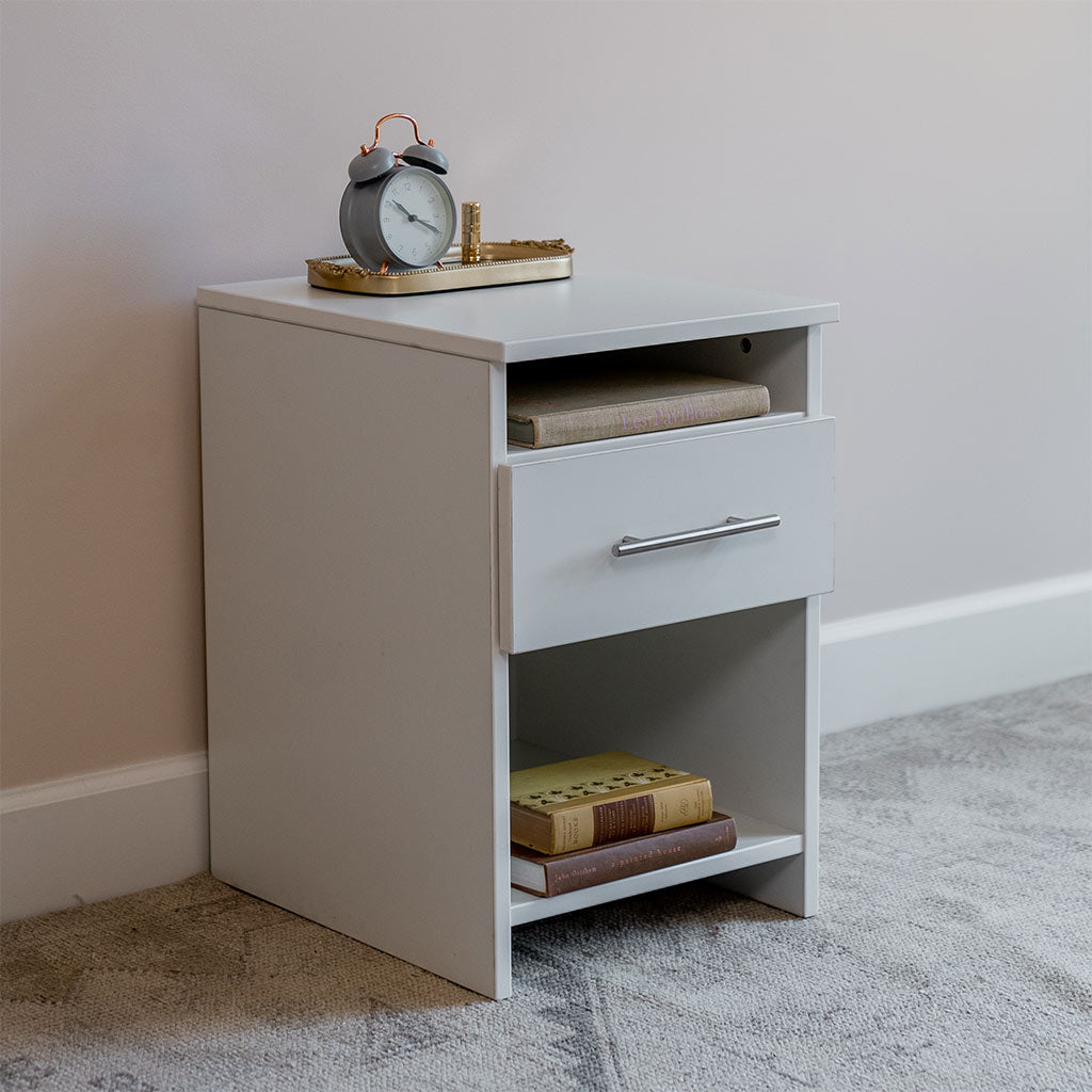 Wall Bed with Sofa + Two Nightstands