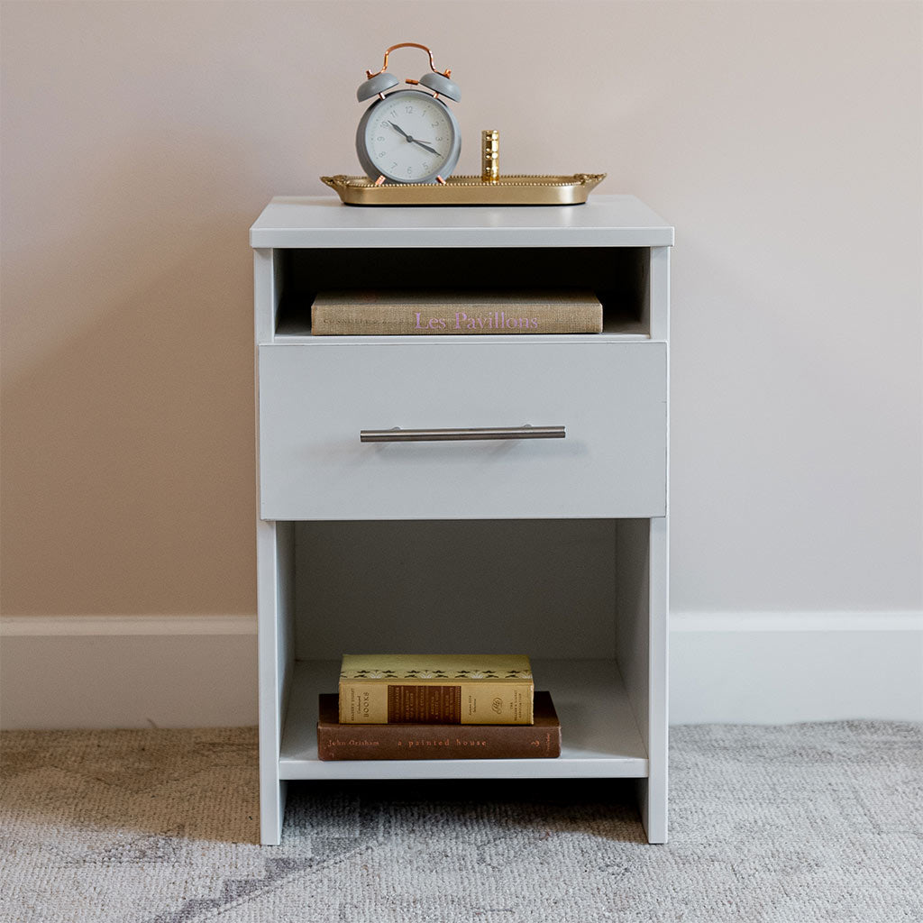 Wall Bed with Sofa + Two Nightstands