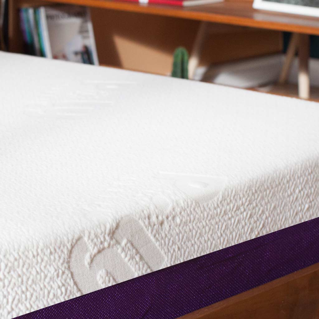 Polysleep mattress on bed