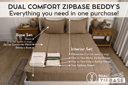 All-in-One Zipper Bedding Set: Rowan