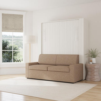 Wall Bed with Sofa + Wide Flex Cabinet
