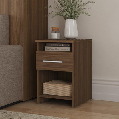 Wall Bed with Sofa + Two Nightstands