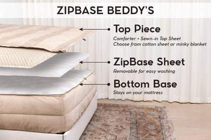 All-in-One Zipper Bedding Set: Mollie